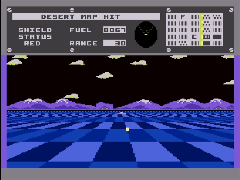 Gameplay of Dimension X for Atari 8 Bit